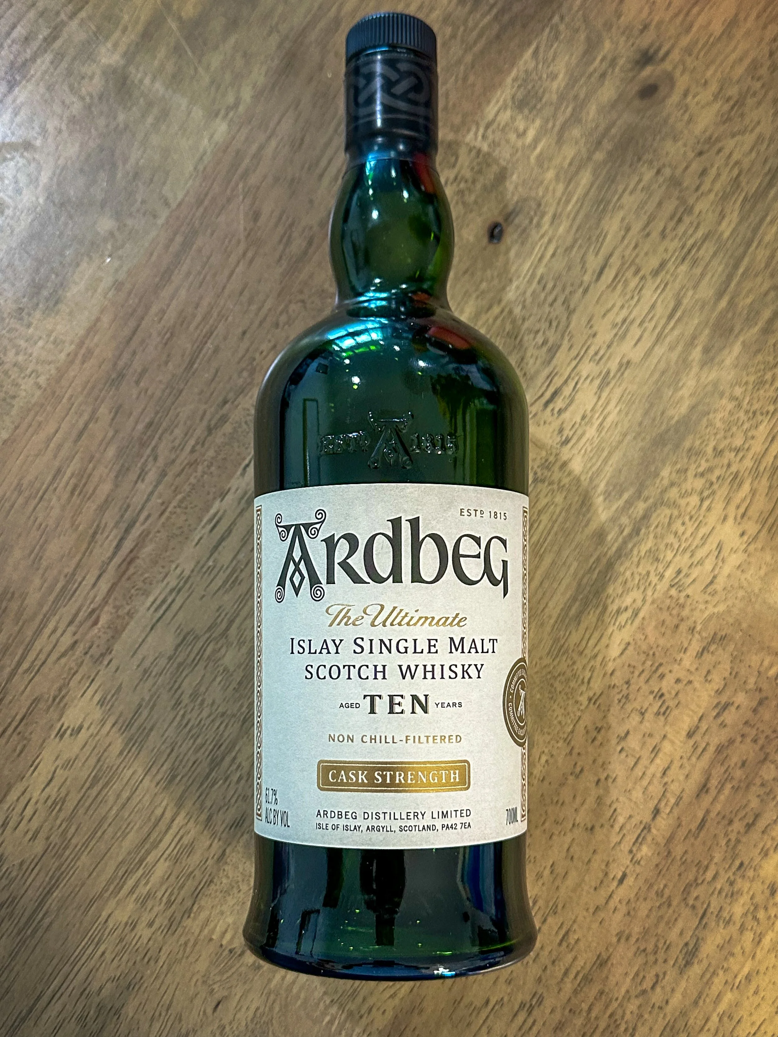 Ardbeg 10yo Cask Strength — Dramface